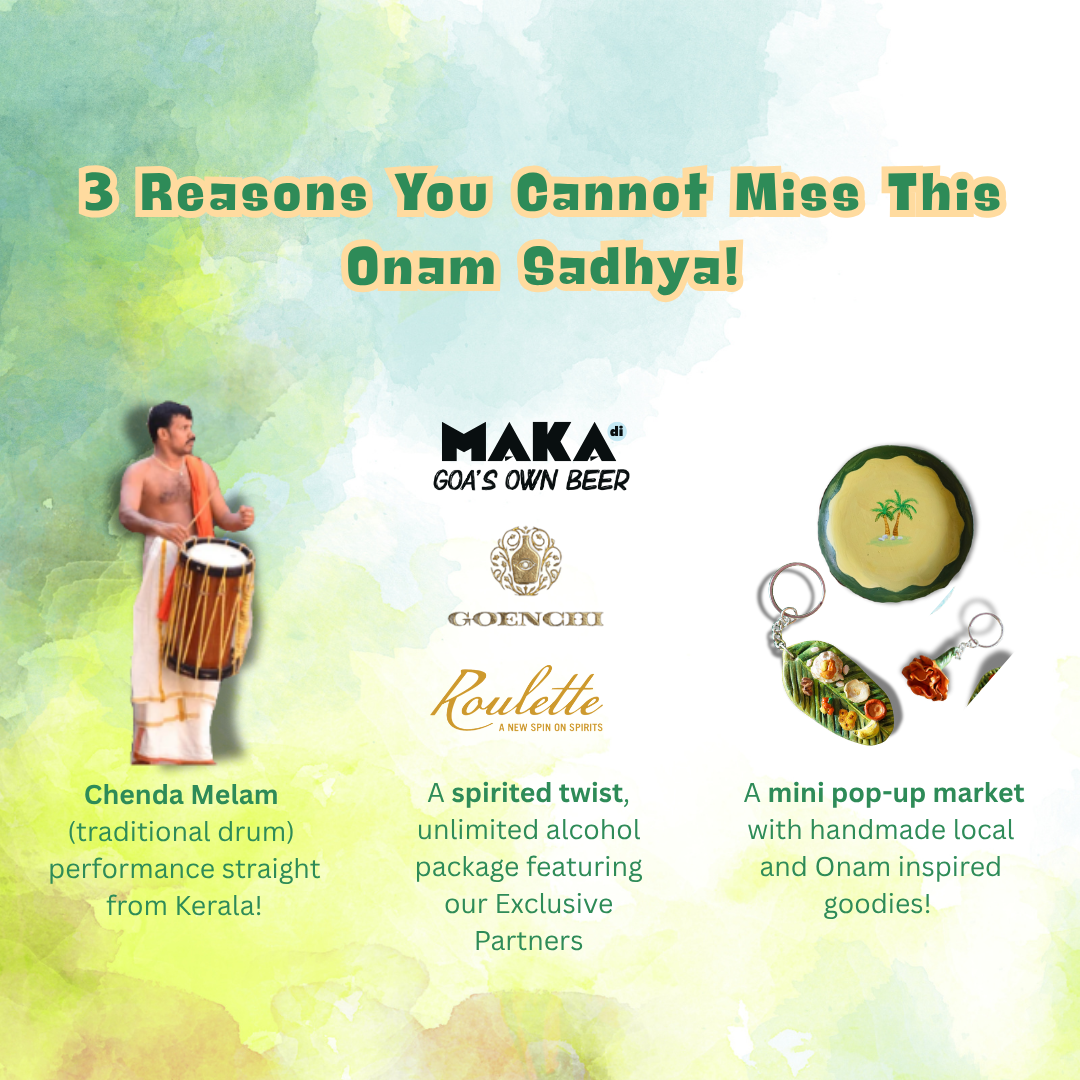 Onam Sadhya 12pm | 5th Sept 2025